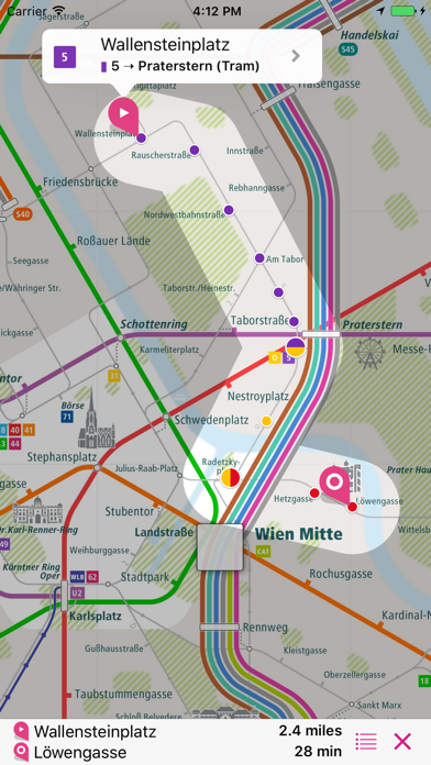 Vienna Rail Map Lite screenshot 3