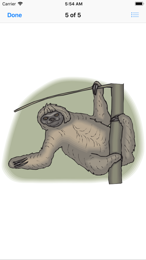 Slow Sloth Stickers(圖6)-速報App