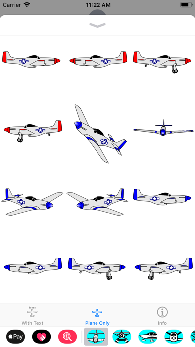 P-51D Mustang Sticker App screenshot 4