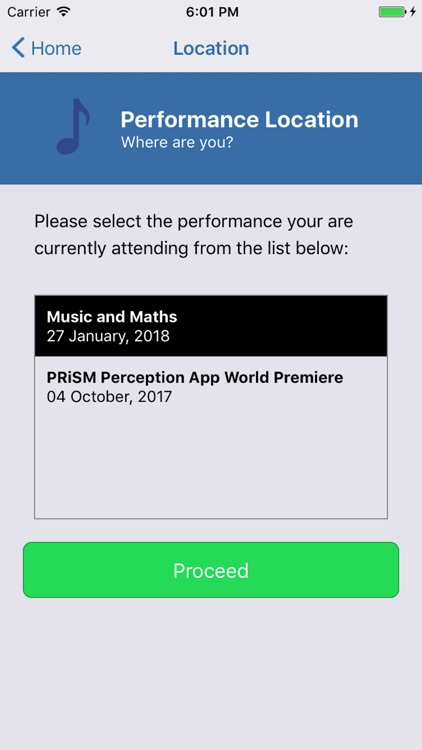 PRiSM Perception App