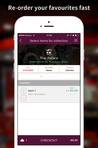 Thai Palace Inn App screenshot 3