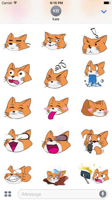 Awesome Face cats emoji screenshot 3