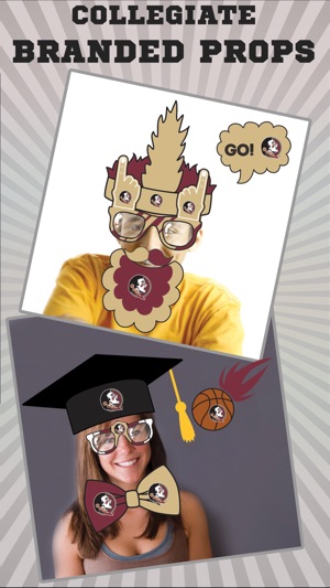 Florida State Seminoles PLUS Selfie Stickers(圖2)-速報App