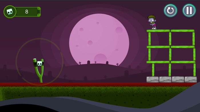 物理游戏 - 僵尸物理弹珠单机游戏