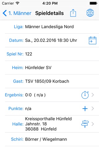 TSV Korbach Handball screenshot 3