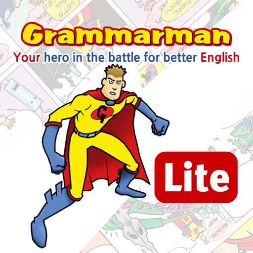 Grammarman HD Lite icon