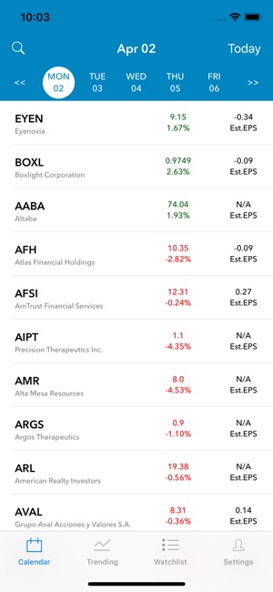 EarningShark-Earnings Calendar(圖1)-速報App