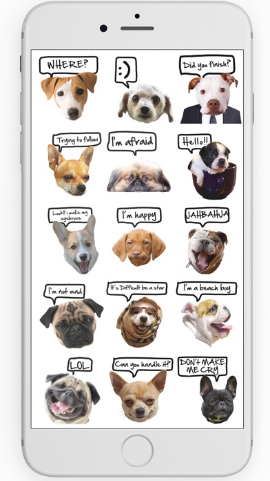 Dog Talk Stickers screenshot 3