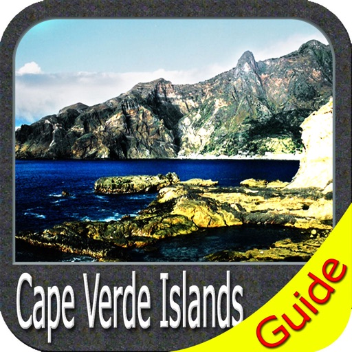 Cape Verde Islands charts GPS map Navigator icon
