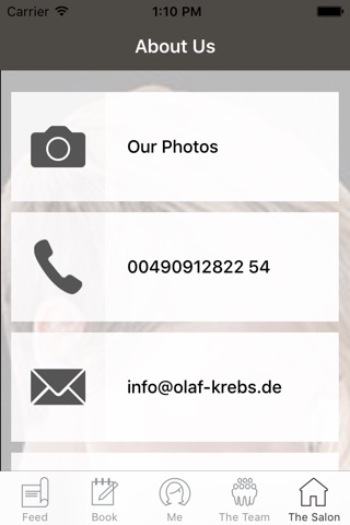 Intercoiffure Olaf Krebs screenshot 3