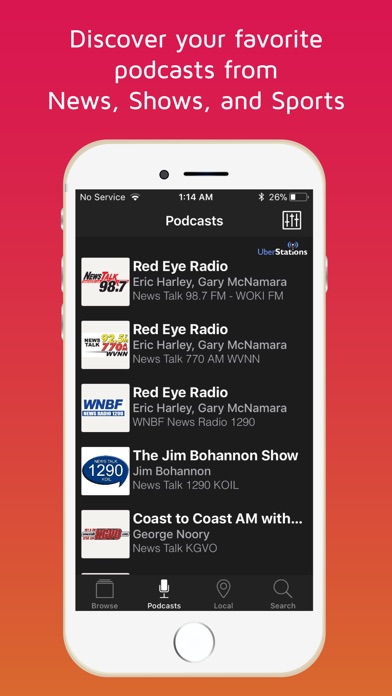 Smart Radio: AM/FM Radio App screenshot 2