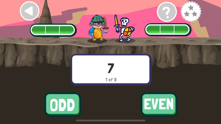 Daily Monster Math Battle Lite screenshot-0