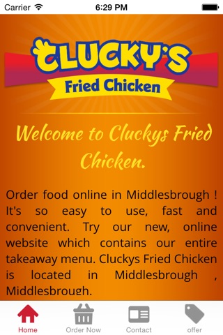 Cluckys Fried Chicken screenshot 2