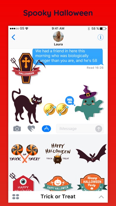 Spirit Halloween Emoji Sticker screenshot 3