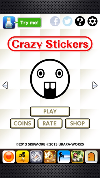 Crazy Stickers