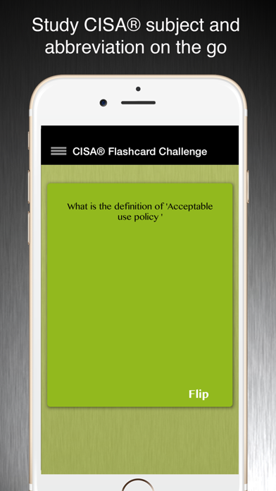 How to cancel & delete CISA® Flashcard from iphone & ipad 3