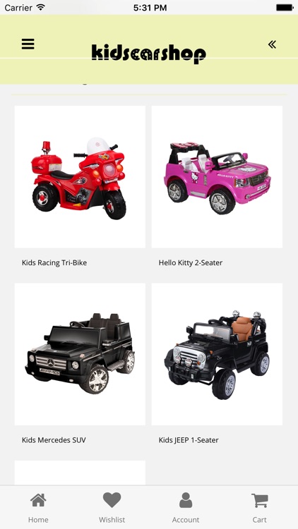 kidscarsshop screenshot-3