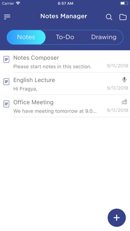 Notes Manager