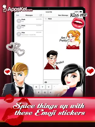 Imágen 4 A Sexy Love Emoji Stickers iphone