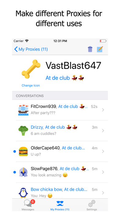 Proxy Messenger screenshot 4