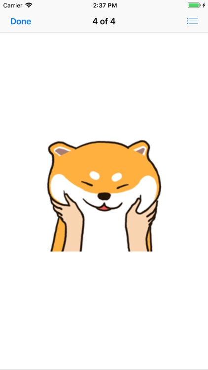Cute Dog Mr.Chai Sticker