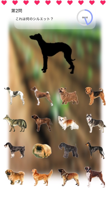 Dogs Walk Silhouette Touch :: Game with 109 Dogs screenshot-3