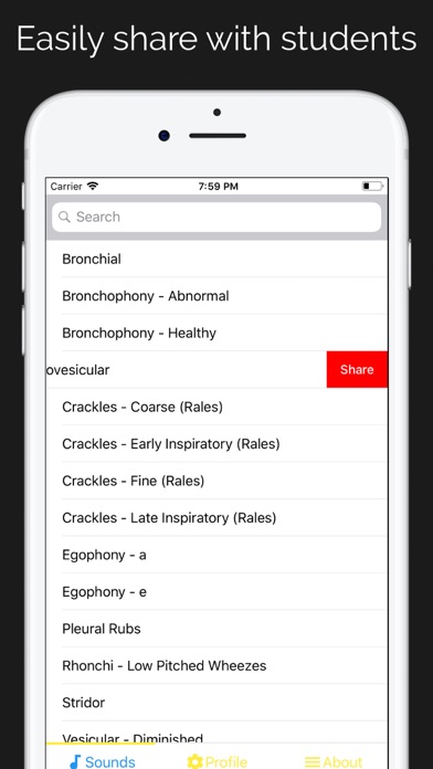 How to cancel & delete Lung Sounds from iphone & ipad 3