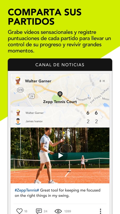 Zepp TennisCaptura de pantalla de5