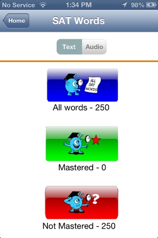Vocabmonster 250 SAT Words screenshot 2