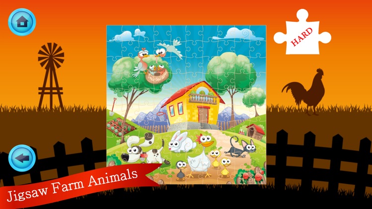 Jigsaw Farm Animals