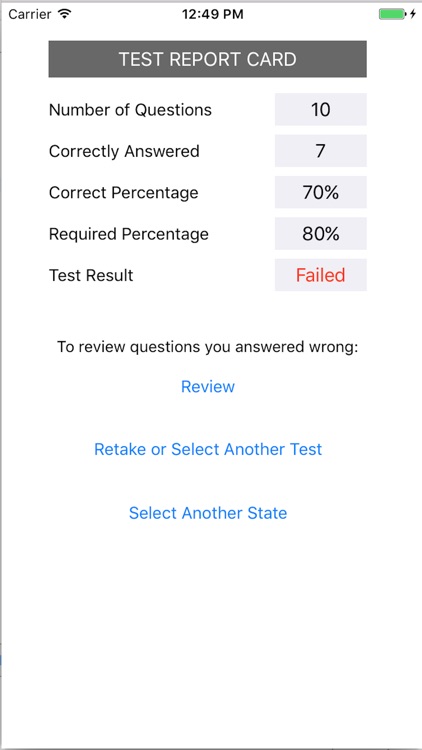 Driver License Test Practice screenshot-4