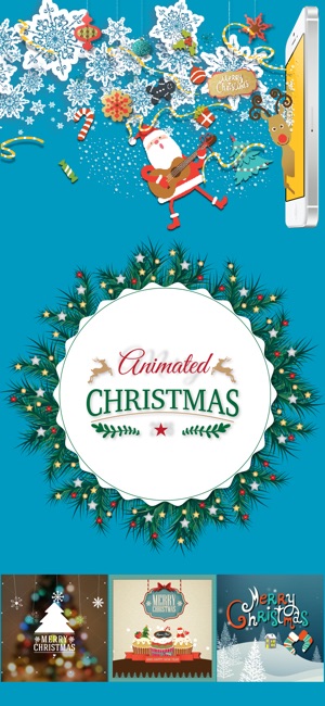 Animated Christmas Stickers -