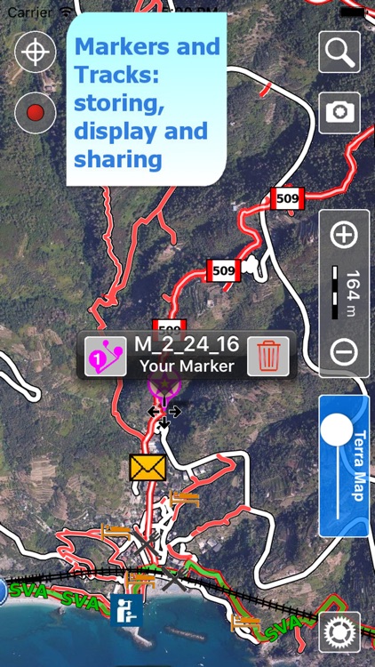 Cinque Terre Trails Hiking GPS screenshot-3