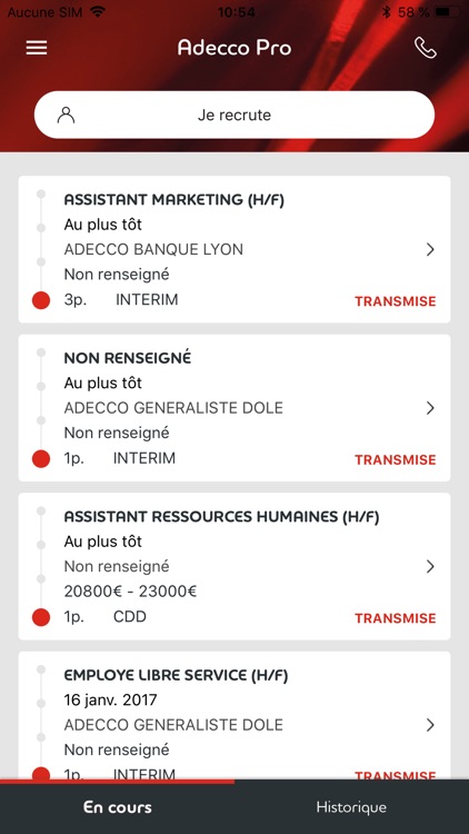 Adecco Pro - Recrutement screenshot-4