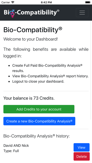 How to cancel & delete Bio-Compatibility Analysis® from iphone & ipad 3