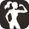 Female Workout - Female Fitness Trainer helps you to burn belly fat, tone butt, slim legs, trim waistline and get in shape