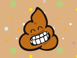 Pack of 32 Smiley Poopy stickers from SmileyWorld