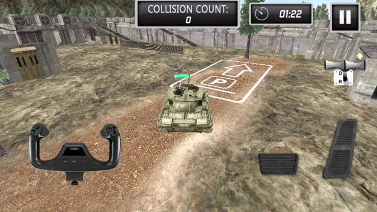 3D Ultimate Tank Parking Game