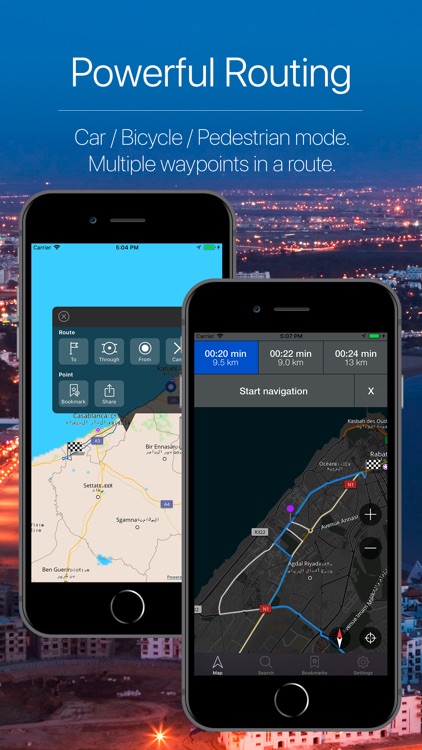 Morocco Offline Navigation