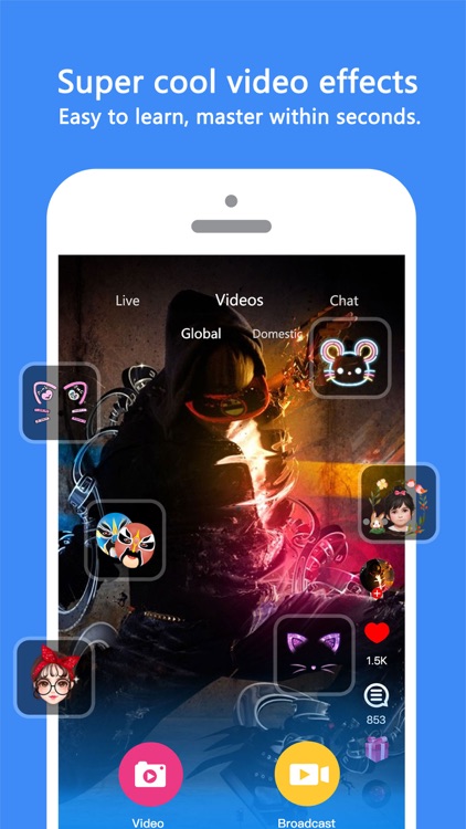 Facecast- Live Stream & Videos