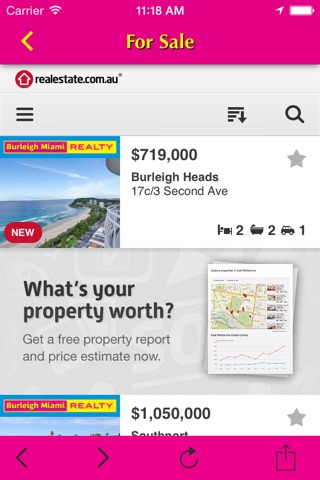 Burleigh Real Estate. screenshot 2