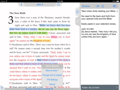 Strong's Concordance with NASB screenshot 3