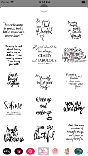 Beauty Love Quote Sticker Pack(圖3)-速報App