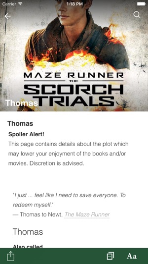 FANDOM for: Maze Runner(圖4)-速報App