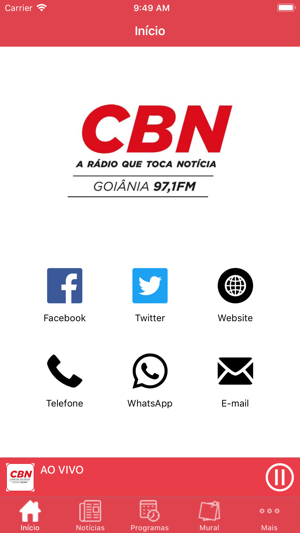 CBN Goiania 97,1(圖2)-速報App