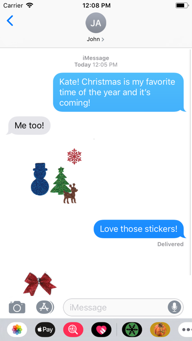 Christmas Stickers by Angelo screenshot 2