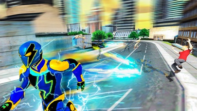 City Superhero Electric-Man screenshot 3