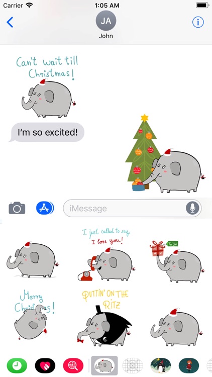 Christmas with Mr. Olifant