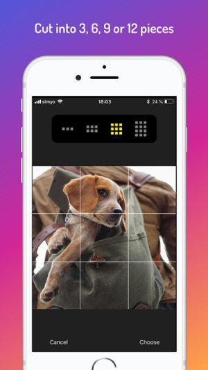 PhotoSplit HD for Instagram(圖3)-速報App