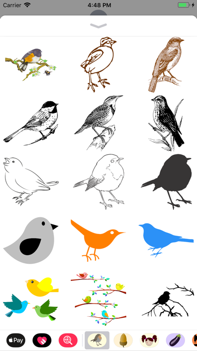 Bitty Bird Stickers screenshot 2